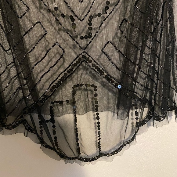 Sheer beaded top - Picture 3 of 3